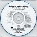 Essential Sight-Singing Vol. 1 Treble Voices Chor CD