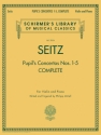 Pupil's Concertos nos.1-5 complete for violin and piano