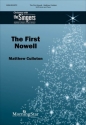 Matthew Culloton, The First Nowell SATB and Piano Chorpartitur