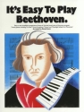 It's easy to play Beethoven for piano