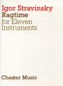 Ragtime for 11 instruments miniature score