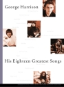 GEORGE HARRISON: HIS 18 GREATEST SONGS SONGBOOK PIANO/VOICE/GUITAR