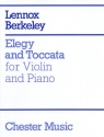 Elegy and toccata for violin and piano