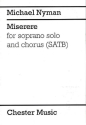 Miserere for soprano and mixed chorus a cappella score (en)