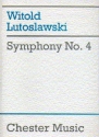 Symphony no.4 for orchestra score