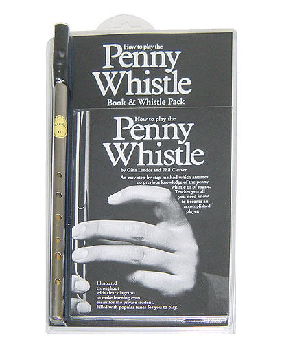 How to play the Penny whistle book + instrument in D package