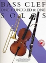 101 Bass clef solos: songbook for all bass instruments
