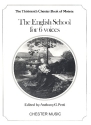 The English School  for 6 Voices Book of Motets Vol.13 Petti, Anthony G., Ed
