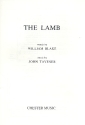 The Lamb for mixed chorus a cappella score with piano for rehearsal