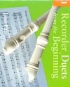 Recorder duets from the beginning vol. 1  Score