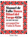 Danza Rituel del Fuego for violin and piano