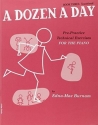A Dozen a Day vol.3 for piano Prepractice Technical Exercises