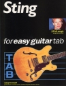 Sting: for easy guitar tab songbook for easy guitar/voice/tab