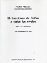 26 Lecciones De Solfeo  Buch