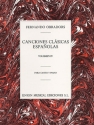 Canciones clasicas espanolas vol.4 para canto y piano