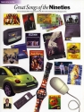 Great Songs of the 90's: Songbook for piano/voice/guitar The soundtrack of the last decade