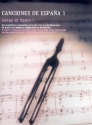 Canciones de espana vol.1 for high voice and piano