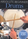 ABSOLUTE BEGINNERS (+CD): DRUMS THE COMPLETE PICTURE GUIDE TO PLAYING DRUMS BOOK