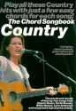 Country: the Chord Songbook book for lyrics/chord symbols/ guitar boxes and playing guide