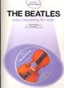 The Beatles (+CD): for violin Junior Guest Spot easy Playalong
