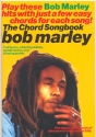 Bob Marley: The Chord Songbook with full lyrics, chord symbols guitar boxes and playing guide for 19 of his greatest hits
