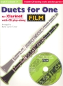 Duets for One (+Cd): film tunes for clarinet