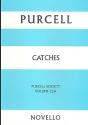 The Works of Henry Purcell vol.22a Catches