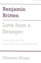 Love from a Stranger for orchestra study score