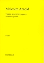 3 Shanties op.4 for 2 Trumpets, Horn, Trombone and Tuba Score