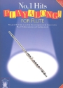 NO.1 HITS PLAY-ALONG (+CD): FOR FLUTE 10 GREAT NO.1 HITS IN MELODY LINE ARRANGEMENTS