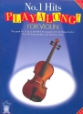 No.1 hHts Playalong (+CD): 10 great no.1 hits for violin