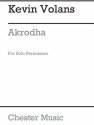 Akrodha for percussion solo
