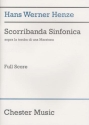 Hans Werner Henze: Scorribanda Sinfonica Orchestra Score