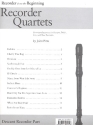 Recorder from the beginning recorder quartets  descant recorder part