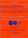 Konzert h-Moll op.35 fr Viola und Klavier (1. und 3. Lage)