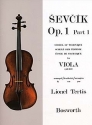 Schule der Technik op.1,1 für Viola (en/frz/dt)