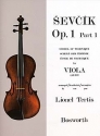 Schule der Technik op.1,1 fr Viola (en/frz/dt)