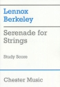 SERENADE OP.12 FOR 2 VIOLINS, VIOLA, VIOLONCELLO AND DOUBLEBASS STUDY SCORE