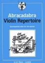 Abracadabra Violin Repertoire accompanied solos for the learner