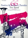 66 festive and famous Chorales for concert band tenor saxophone