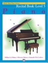 Alfred's Basic Piano Library: Recital Book Level 5 for piani Piano teaching material