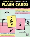 Complete Color-coded Flash Cards for all beginning Students