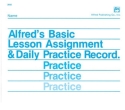 Palmer, Manus & Lethco Lesson Assignment and Practice Record  General Musicianship texts