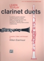 Learn to play Clarinet Duets vol.1 for clarinets