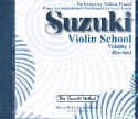 Suzuki Violin School vol.1 international edition CD
