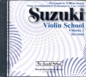 Suzuki Violin School vol.2 (revised edition)  CD