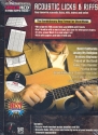 Shredhed - Acoustic Licks & Riffs: TAB Poster for guitar with free music download offer