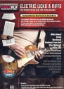 Shredhed - Electric Licks & Riffs: TAB Poster for guitar with free music download offer
