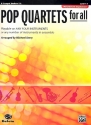 Pop Quartets for all: for 4 instruments (flexible ensemble) trumpet/baritone (treble clef) score