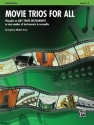 Movie Trios for All for 3 instruments flute/piccolo score